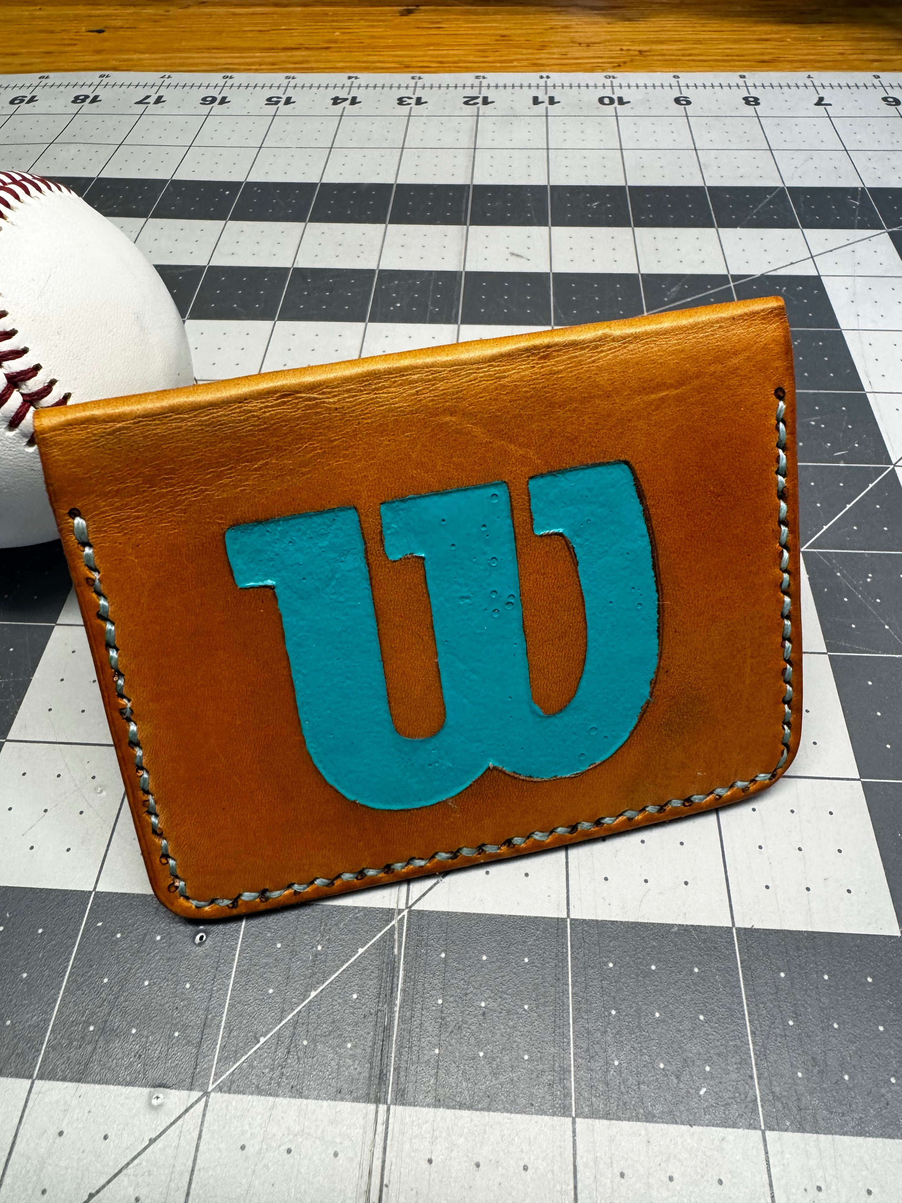 Handmade Wilson A2000 Baseball Glove Wallet