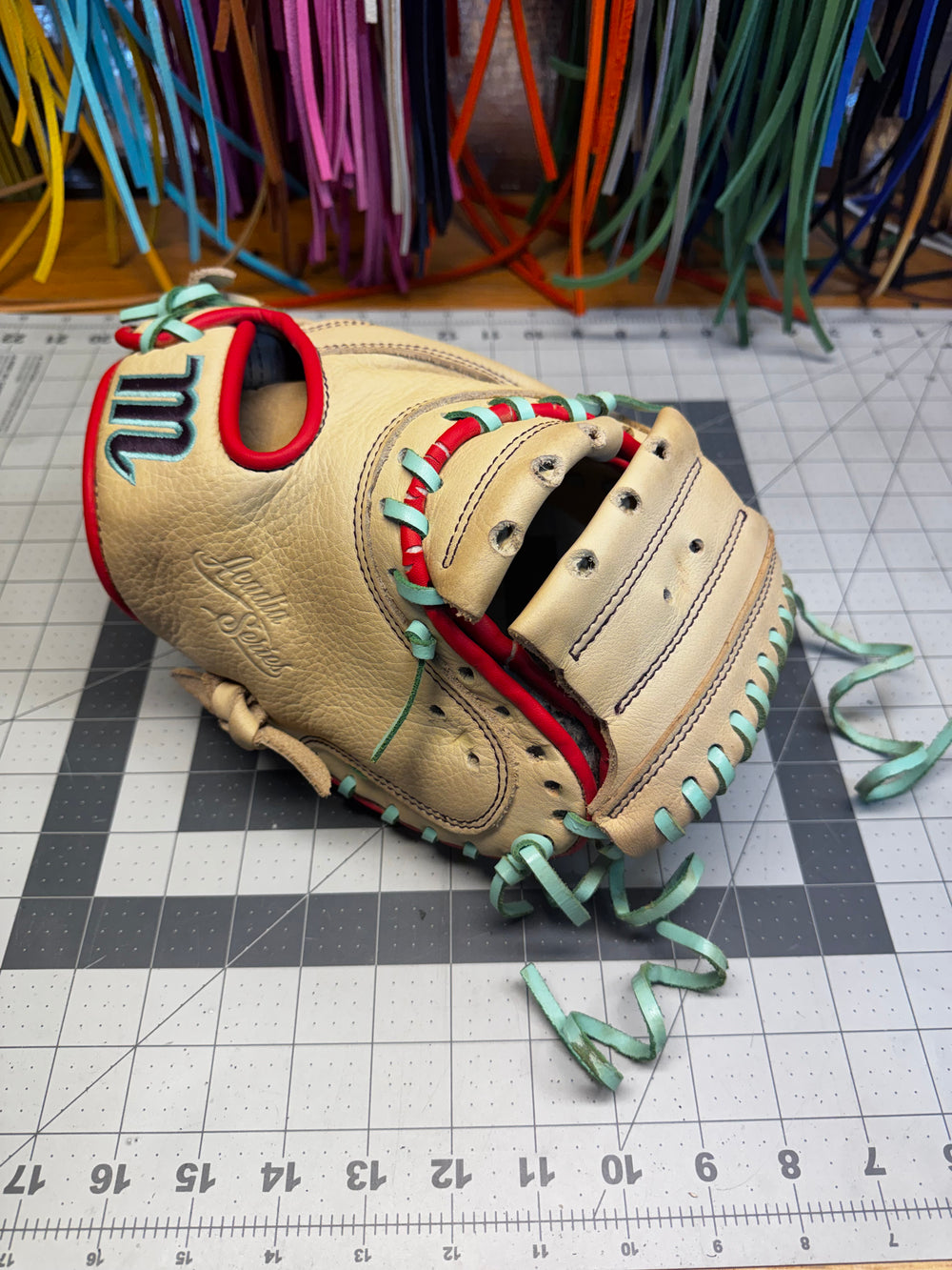 
            Marucci Acadia Series before Clean, Condition & Relace
          