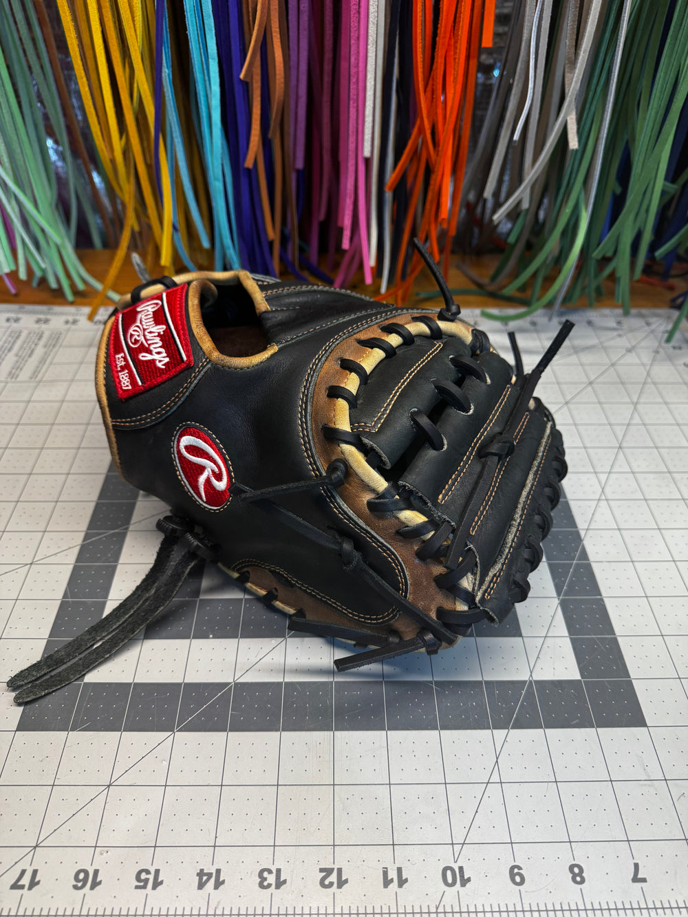 
            Rawlings Heart of the Hide after Clean, Condition & Relace
          