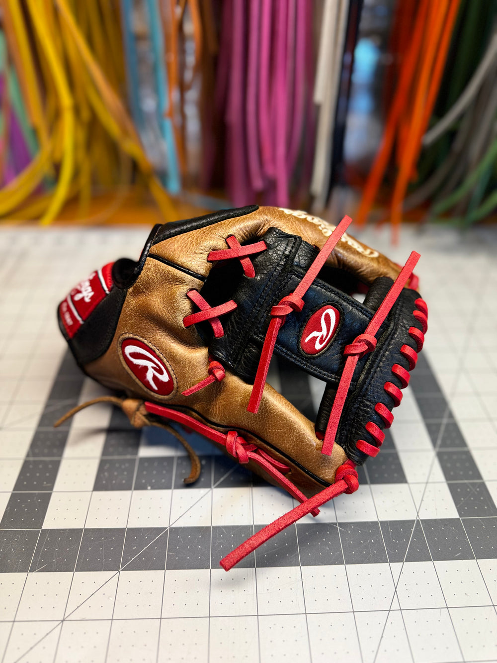 
            Rawlings Premium Series after Clean, Condition & Relace
          