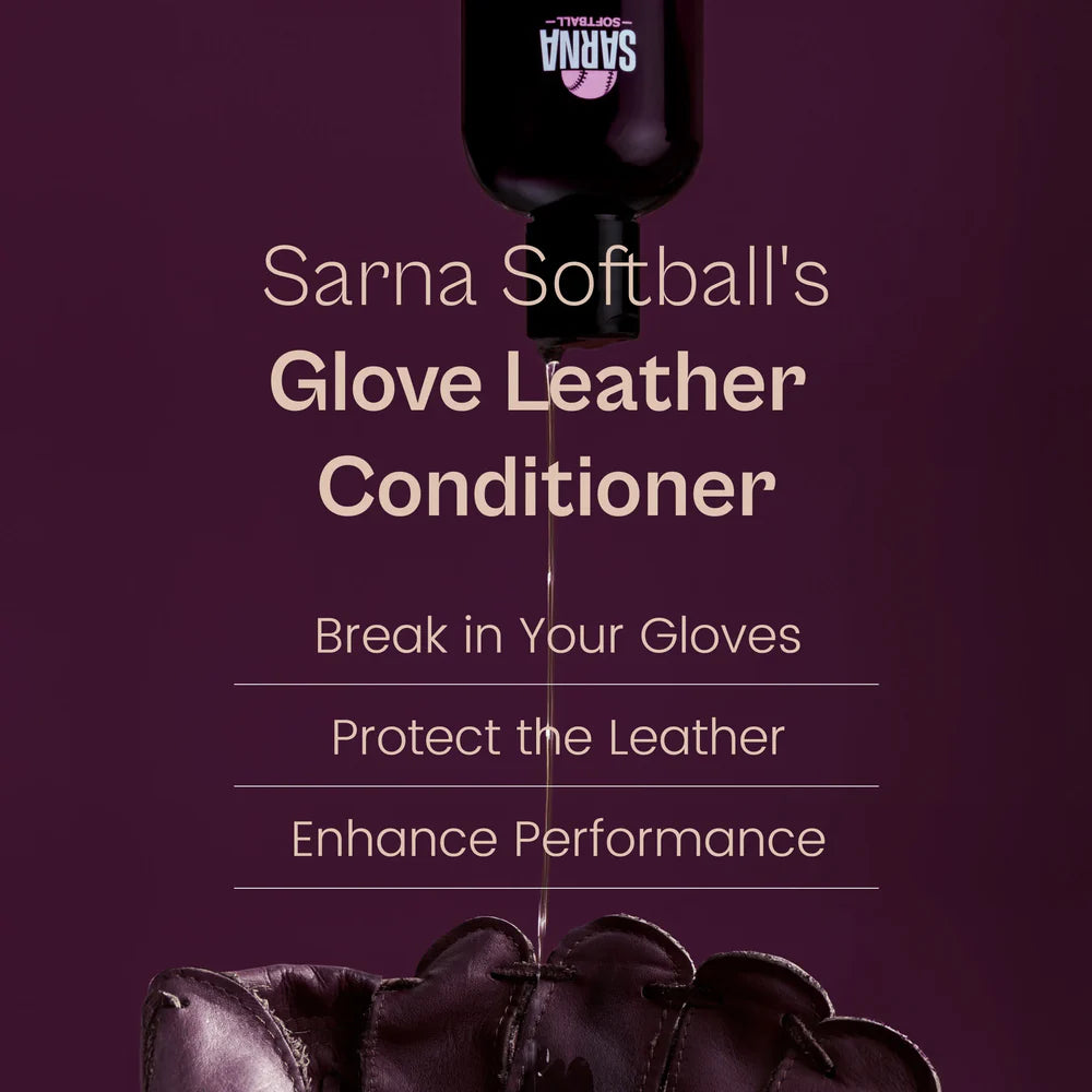 Sarna Sports Softball Glove Leather Conditioner 8oz. - Cotton Candy Scent