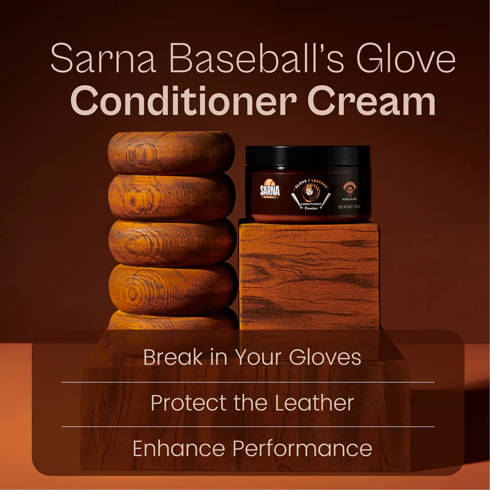 Sarna Sports Baseball Glove Leather Conditioner Cream 4oz.