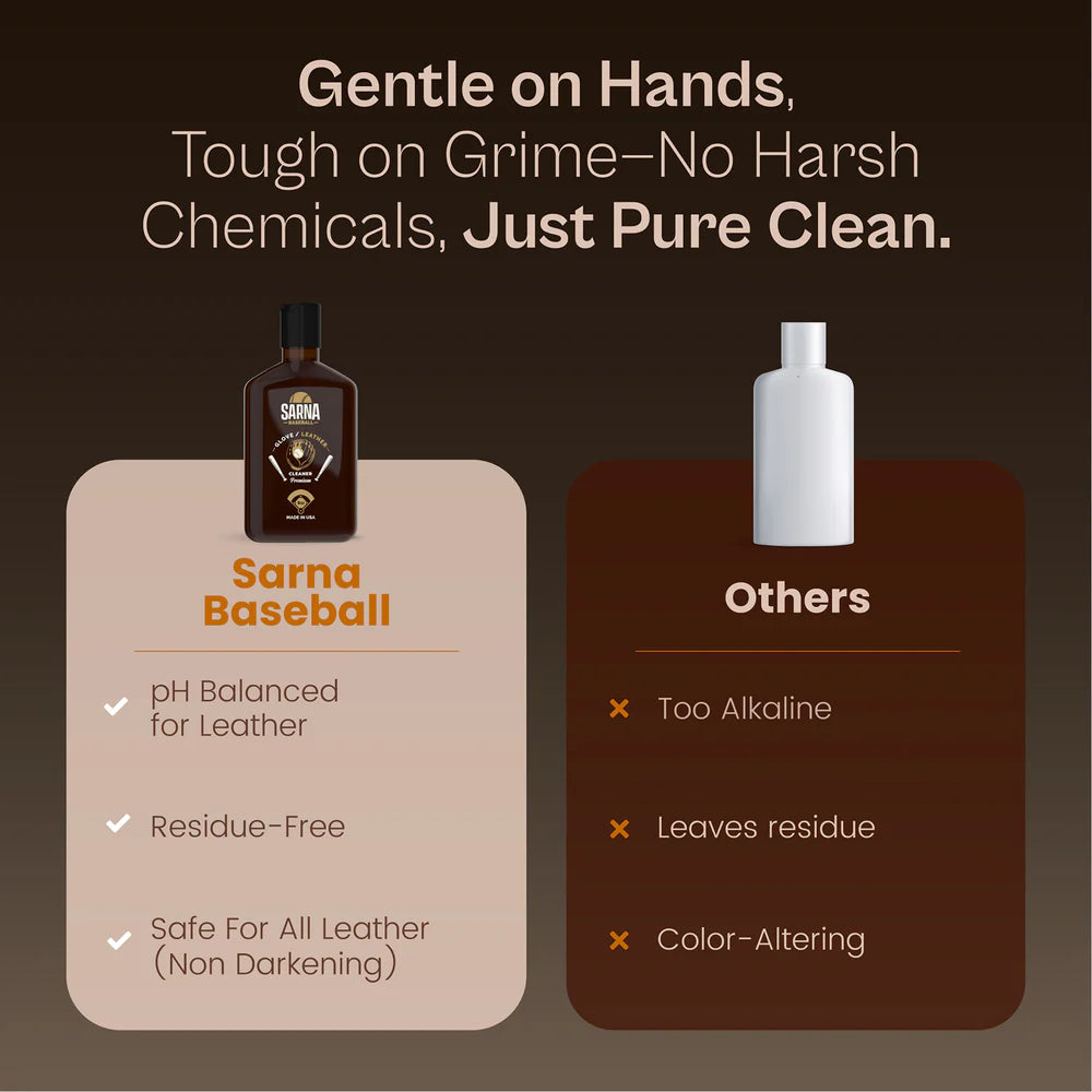 Sarna Sports Baseball Glove Cleaner 8oz.