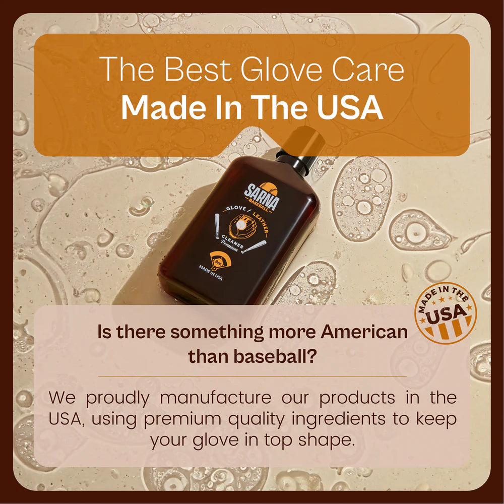 Sarna Sports Baseball Glove Cleaner 8oz.