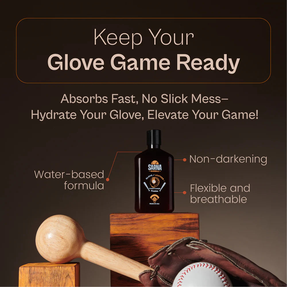 Sarna Sports Baseball Glove Leather Conditioner 8oz.