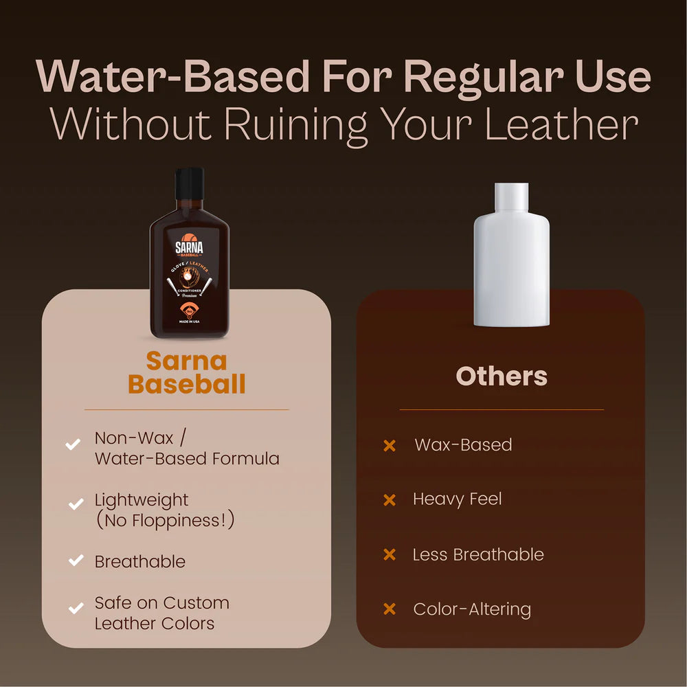 Sarna Sports Baseball Glove Leather Conditioner 8oz.
