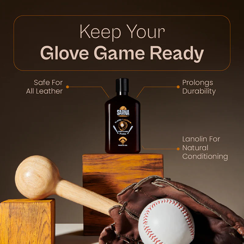 Sarna Sports Baseball Glove Oil 8oz.