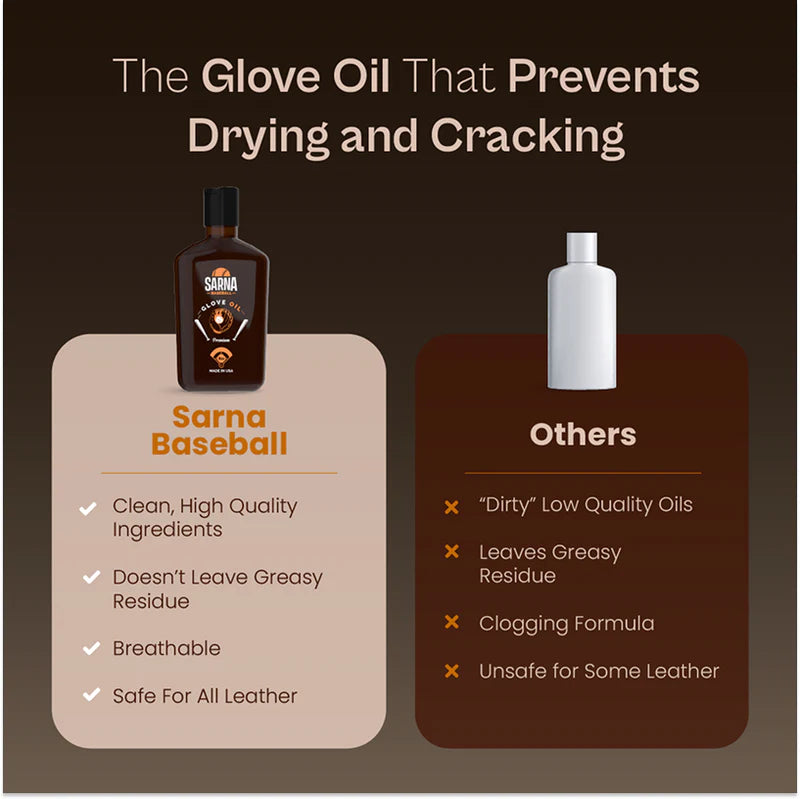 Sarna Sports Baseball Glove Oil 8oz.