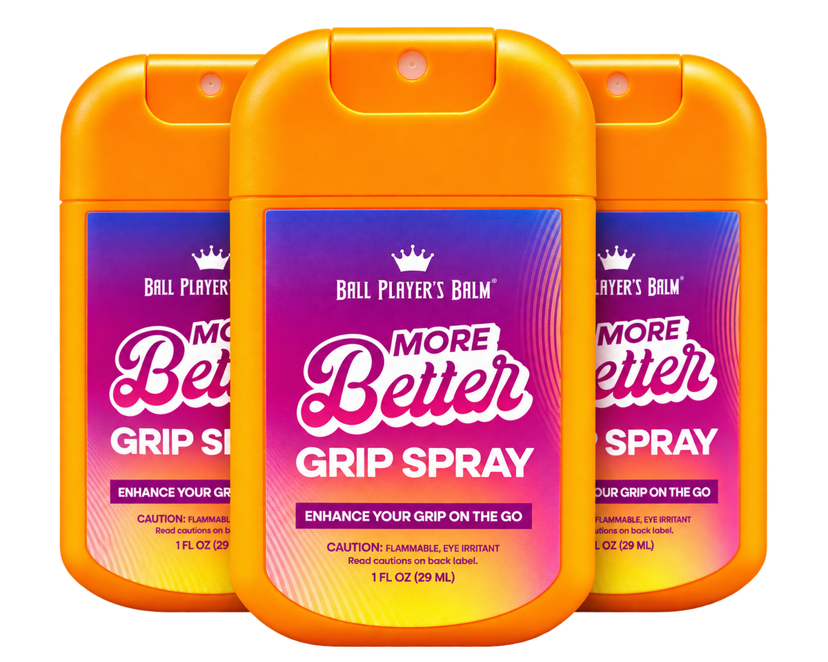 Ball Player's Balm More Better Grip Spray 3 Pack