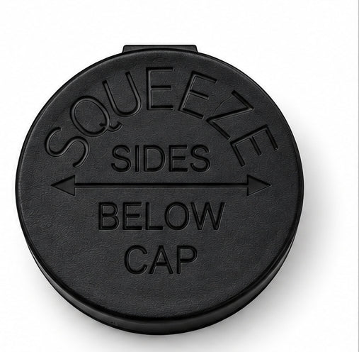 Ball Player's Balm black Bat Tack Tube cap detail